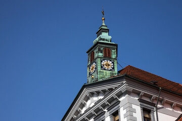 Fototapeta na wymiar Municipality of Ljubljana
