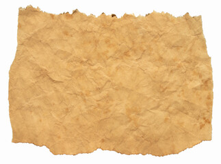 Fototapeta premium background with texture of old brown grunge paper isolated on white background 