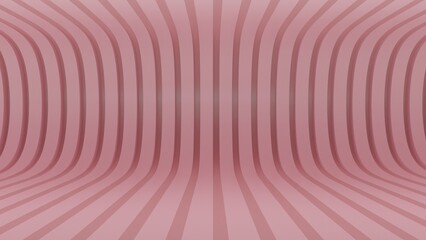 3d render pink geometric abstract background for business card, website, banner