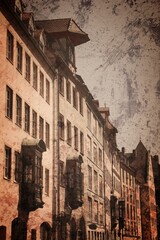 Nuremberg, Germany - vintage grunge style photo