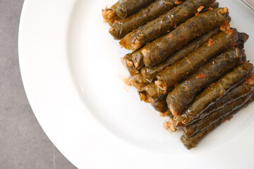 Olive Oil Stuffed Leaf - Stuffed Grape Leaf-Turkish Stuffed Leaf-