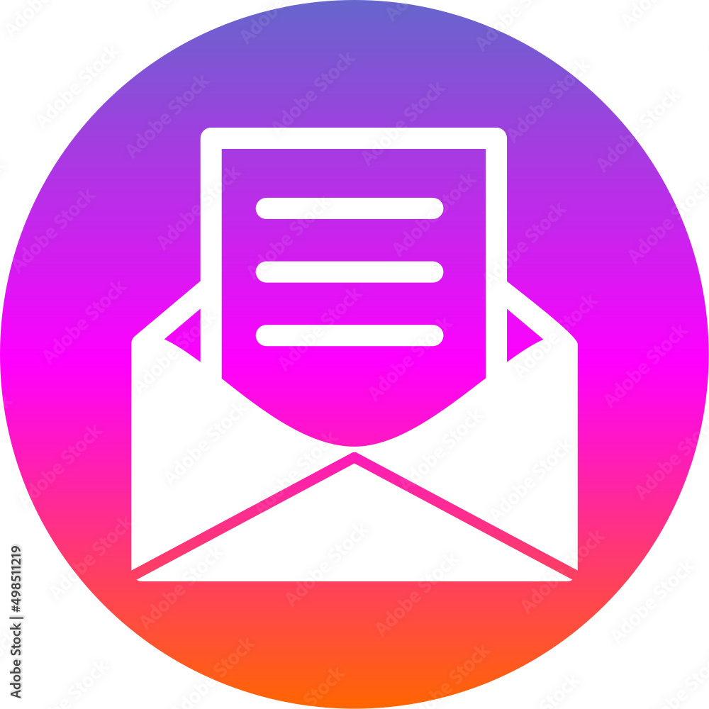 Poster message icon