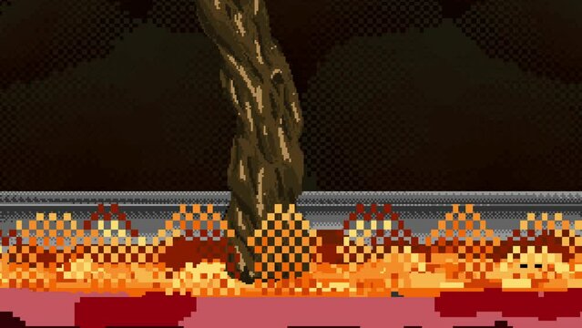 Vector black witches cauldron with green potion and eyes.