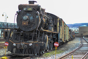 old steam train