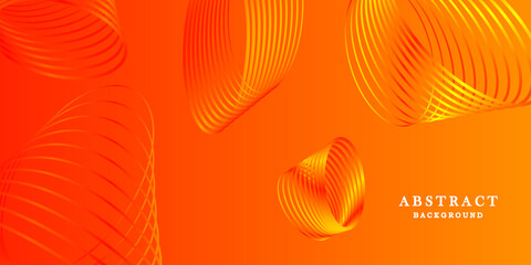 Orange background vector