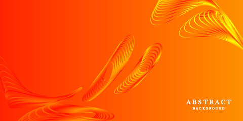 Fototapeta premium Orange background vector