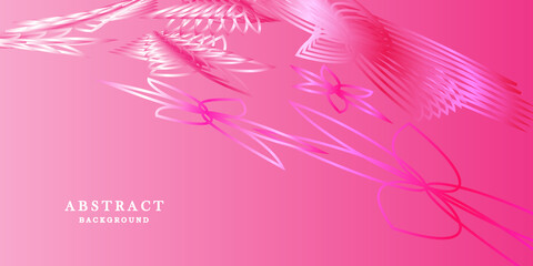 Pink background with lines