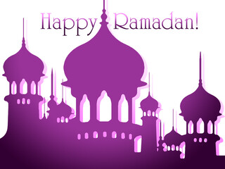 Happy Ramadan graphic design
