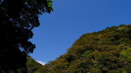 空と山