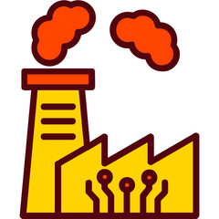 Smart Factory Icon
