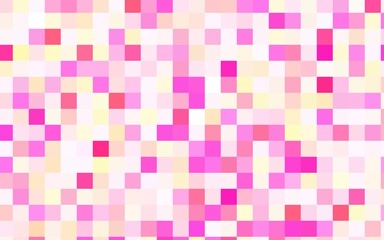 Light Pink, Yellow vector Lowpoly Background with copy-space. Used opacity mask.
