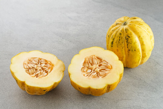 Blewah, Cantaloupe or Cucumis melo, a type of melon in Indonesia, often used as a refreshing drink in the month of Ramadhan.
