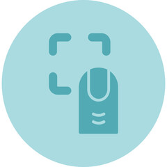 Obraz premium Touch Id Icon