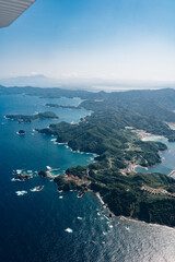 view of japanese archipelago