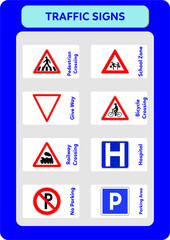 Traffic signs and signage training