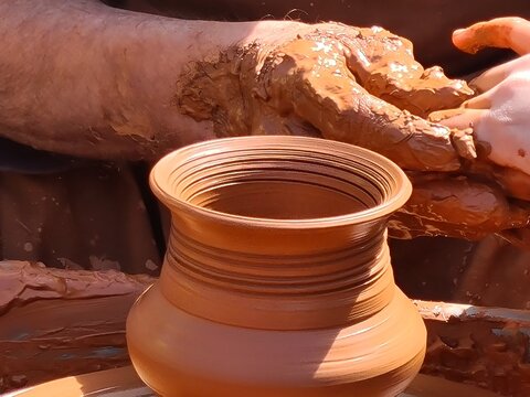 Alfarer&iacute;a, alfarero, barro, cocer, Alfaro.