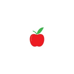Apple logo template vector illustration