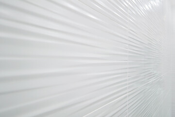 Naklejka premium Wallpaper made of white straight lines