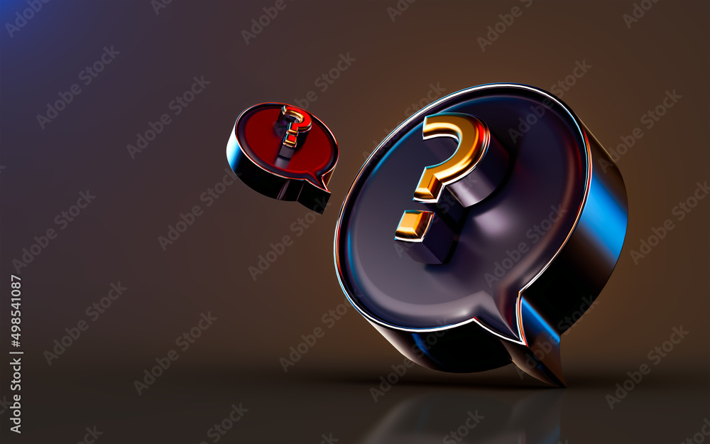 Poster 3d render gold metallic check mark badge icon on dark background concept for correct confirm right