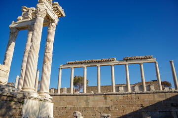 ペルガモン遺跡のアクロポリス