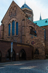Historical centre of the medieval Hanseatic City of Bremen, Germany Jily 15, 2021.