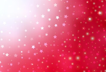 Light Red vector layout in New Year style.