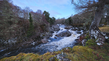 Achness Falls, River Cassley
