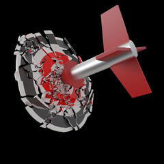 It is suitable for expressing common corporate and product publicity concepts such as precision, efficiency, and precision strike, and high-quality pictures for long-term rendering output
