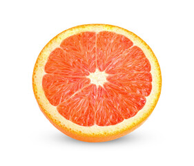 Caracara Orange isolated on white background