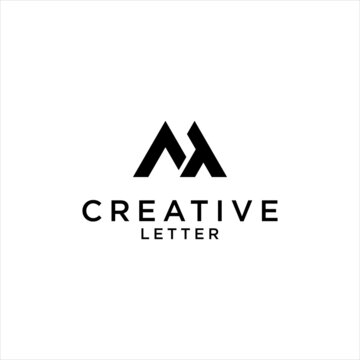 Geometric Initial MT, TM Logo Design . Modern and Abstract Symbol for Business and Technology Branding.