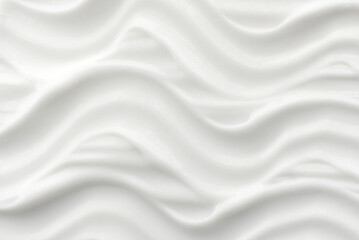 Texture of white cosmetic cream. Moisturizing cream background for dry skin care