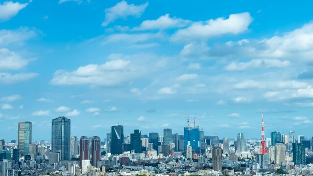 東京風景・タイムラプス