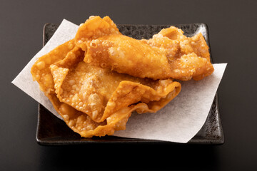 明太チーズの包み揚げ