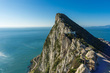 Rock of Gibraltar Summit view