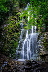 Cascada escondida de Xurbeo