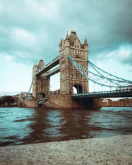 Tuinposter Beautiful view of London's Tower Bridge and the River Thames © Dynamo Photography/Wirestock Creators