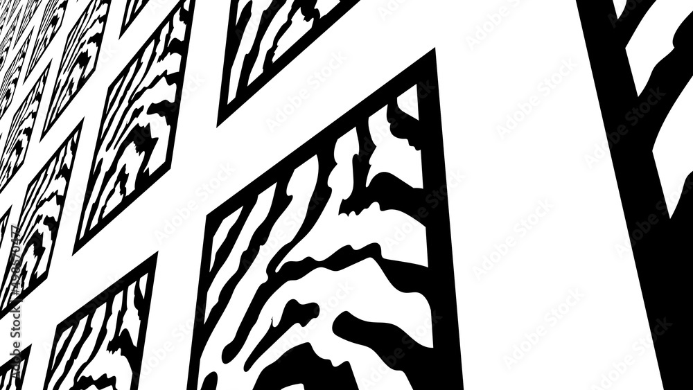 Poster rectangle pattern. simple style. decoration or background.