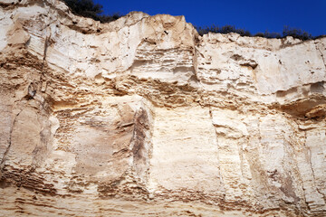 Sandstone stone surface.