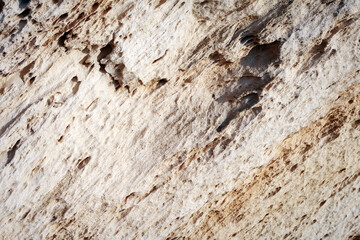 Sandstone stone surface.
