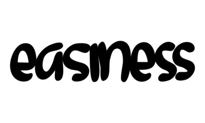 motivational words written by hand with basic colors black and white