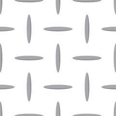 Seamless Pattern with Metal Shadow Motif
