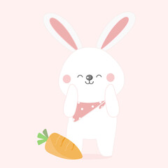 bunny with carrot