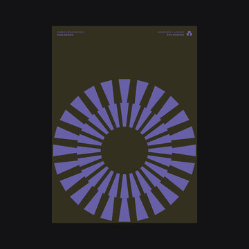 Swiss Poster Design Graphics Made With Helvetica Typography Aesthetics And Geometric Forms