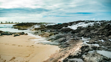 ocean spray sand sky nature waves travel
