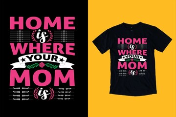  Mother's day T-shirt Design for mom Typography T-shirt