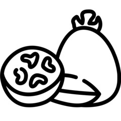 feijoas line icon