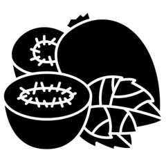 Kiwi solid icon