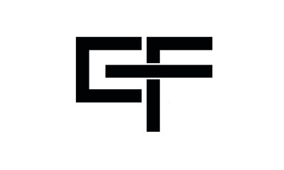 initials alphabet logo icon vector EF FE