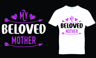 Mother's Day T Shirt And Mom Svg Design