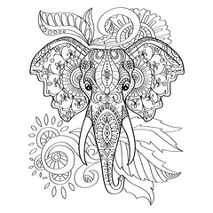 Animals Mandala Coloring Pages	
